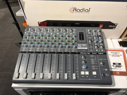 SSL X-DESK 8-CH DUAL INPUT ANALOGUE MIXER